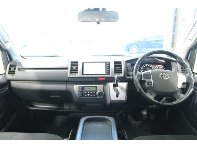 ハイエースバン ロングスーパーGL 禁煙車 純正ナビ バックカメラ フルセグTV 両側電動スライドドア LEDヘッドライト フロントフォグライト AC100V電源 HDMI接続 プッシュスタート クリアランスソナー Bluetooth(48枚目)