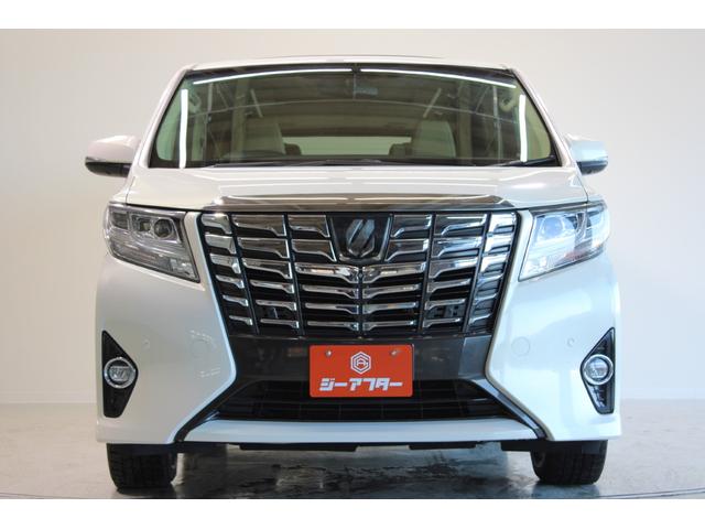 アルファード ３．５ＧＦ　禁煙車　サンルーフ　１０．５インチ純正ナビ　フルセグＴＶ　全周囲カメラ　ＪＢＬサウンド　純正１２インチ後席モニター　シートヒーター　ベージュ革シート　両側電動スライドドア　電動リアゲート　純正１７ＡＷ（8枚目）