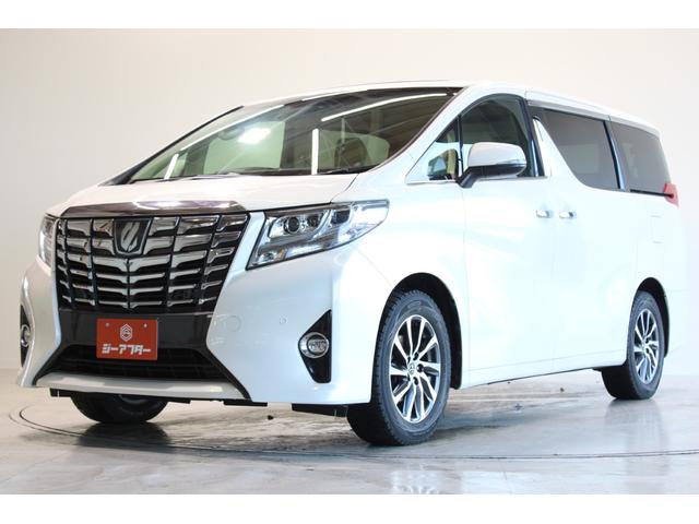 アルファード ３．５ＧＦ　禁煙車　サンルーフ　１０．５インチ純正ナビ　フルセグＴＶ　全周囲カメラ　ＪＢＬサウンド　純正１２インチ後席モニター　シートヒーター　ベージュ革シート　両側電動スライドドア　電動リアゲート　純正１７ＡＷ（9枚目）