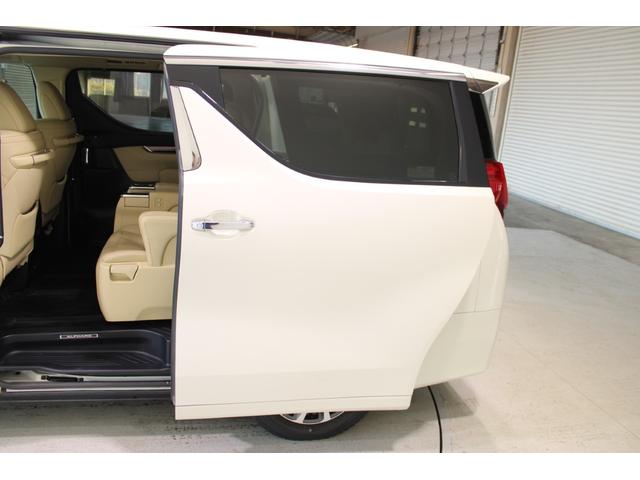 アルファード ３．５ＧＦ　禁煙車　サンルーフ　１０．５インチ純正ナビ　フルセグＴＶ　全周囲カメラ　ＪＢＬサウンド　純正１２インチ後席モニター　シートヒーター　ベージュ革シート　両側電動スライドドア　電動リアゲート　純正１７ＡＷ（36枚目）