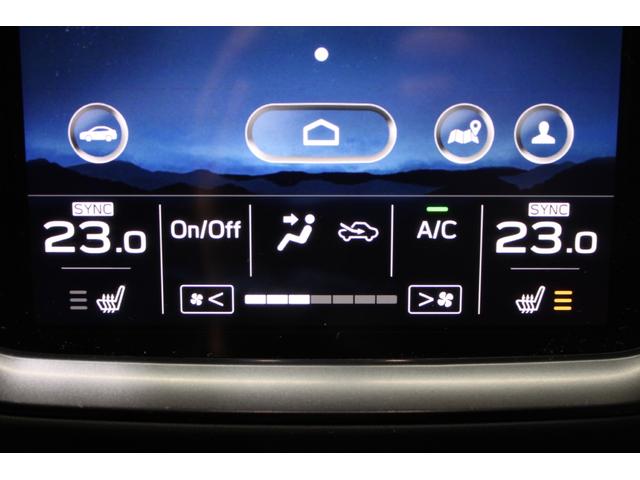 レヴォーグ STIスポーツ EX 禁煙車 純正11.6型インチナビ フルセグTV フロントサイドバックカメラ スマートリアビューミラー 電動リアゲート シートヒーター 赤黒革シート メモリー付きパワーシート STIフルエアロ ETC(6枚目)