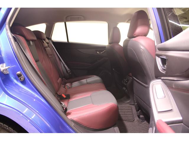 レヴォーグ STIスポーツ EX 禁煙車 純正11.6型インチナビ フルセグTV フロントサイドバックカメラ スマートリアビューミラー 電動リアゲート シートヒーター 赤黒革シート メモリー付きパワーシート STIフルエアロ ETC(40枚目)