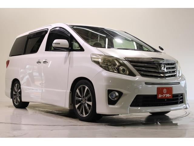 アルファード 240S 禁煙車 アルパイン8インチナビ 後席モニター バックカメラ 両側電動スライドドア オートクルーズコントロール Bluetooth接続 革巻きステアリング クリアランスソナー オートライト ETC(8枚目)
