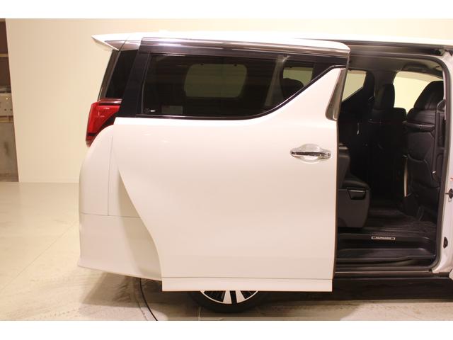 アルファード 3.5SC 禁煙車 JBLプレミアムサウンド付メーカー9.2インチナビ フルセグTV パノラミックビューモニター 前席温冷黒革シート レーダークルーズコントロール パワーシート 純正18インチアルミホイール(33枚目)
