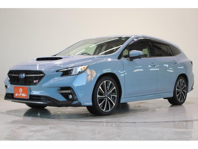 レヴォーグ ＳＴＩスポーツ　ＥＸ　禁煙車　純正１１．６インチナビ　フロントサイドバックカメラ　フルセグＴＶ　アイサイトＸテクノロジー　スマートリアビューカメラ　シートヒーター　赤黒革シート　メモリ付パワーシート　電動リアゲート　ＬＥＤ（10枚目）