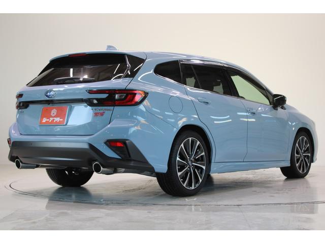 レヴォーグ ＳＴＩスポーツ　ＥＸ　禁煙車　純正１１．６インチナビ　フロントサイドバックカメラ　フルセグＴＶ　アイサイトＸテクノロジー　スマートリアビューカメラ　シートヒーター　赤黒革シート　メモリ付パワーシート　電動リアゲート　ＬＥＤ（14枚目）