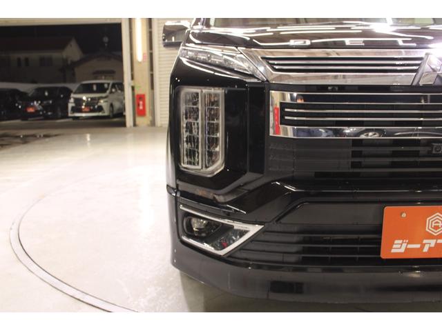 デリカＤ：５ アーバンギア　Ｇ　パワーパッケージ　禁煙車　純正１０インチナビ　フルセグＴＶ　マルチアラウンドモニター　黒革シート　前席シートヒーター　両側パワースライド　パワーバックドア　レーダークルーズコントロール　純正１８インチアルミホイール（18枚目）