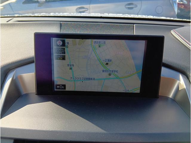 ＮＸ ＮＸ３００ｈ　Ｆスポーツ　禁煙車　メーカーナビ（ＳＤ確認中）　全周囲カメラ　フルセグＴＶ　ＯＰ電動リアゲート　温冷機能付き赤革シート　三眼ＬＥＤ　ＴＲＤマフラー　ステアリングヒーター　オートハイビーム　純正１８インチＡＷ（3枚目）