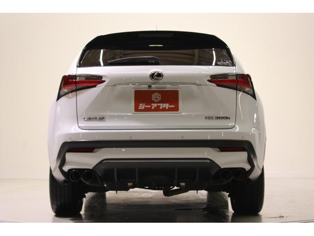 ＮＸ ＮＸ３００ｈ　Ｆスポーツ　禁煙車　メーカーナビ（ＳＤ確認中）　全周囲カメラ　フルセグＴＶ　ＯＰ電動リアゲート　温冷機能付き赤革シート　三眼ＬＥＤ　ＴＲＤマフラー　ステアリングヒーター　オートハイビーム　純正１８インチＡＷ（12枚目）