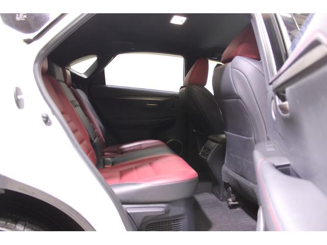 ＮＸ ＮＸ３００ｈ　Ｆスポーツ　禁煙車　メーカーナビ（ＳＤ確認中）　全周囲カメラ　フルセグＴＶ　ＯＰ電動リアゲート　温冷機能付き赤革シート　三眼ＬＥＤ　ＴＲＤマフラー　ステアリングヒーター　オートハイビーム　純正１８インチＡＷ（38枚目）