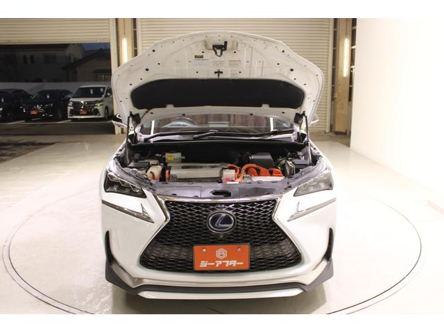 ＮＸ ＮＸ３００ｈ　Ｆスポーツ　禁煙車　メーカーナビ（ＳＤ確認中）　全周囲カメラ　フルセグＴＶ　ＯＰ電動リアゲート　温冷機能付き赤革シート　三眼ＬＥＤ　ＴＲＤマフラー　ステアリングヒーター　オートハイビーム　純正１８インチＡＷ（68枚目）
