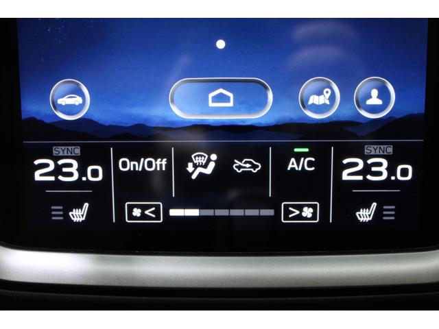 レヴォーグ ＳＴＩスポーツ　ＥＸ　禁煙車　純正１１．６インチナビ　フルセグＴＶ　バックカメラ　デジタルインナーミラー　全席赤黒革温熱シート　電動リアゲート　アイサイトＸ　メモリ付きパワーシート　アダクティブヘッドライト　ＥＴＣ２．０（5枚目）