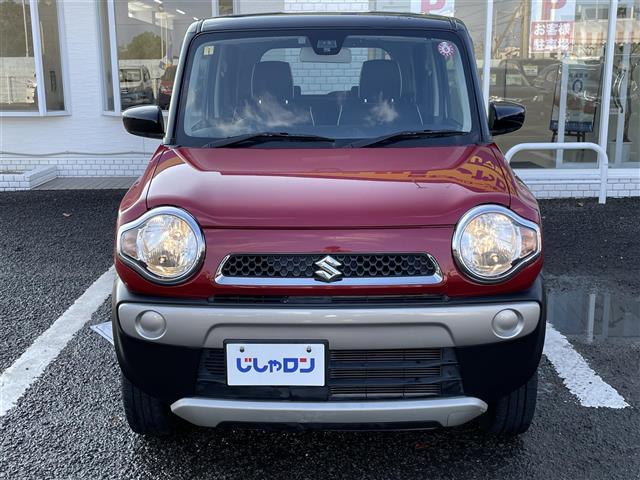 ハスラー G 衝突軽減被害ブレーキ 社外ナビゲーション バックカメラ ETC ヘッドライトレベリング アイドリングストップ 両シートヒーター プッシュスタート スマートキー TRC 社外フロアマット サイドバイザー(5枚目)