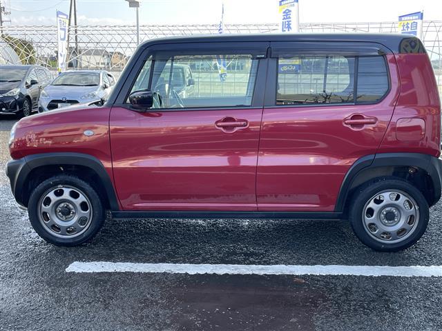 ハスラー G 衝突軽減被害ブレーキ 社外ナビゲーション バックカメラ ETC ヘッドライトレベリング アイドリングストップ 両シートヒーター プッシュスタート スマートキー TRC 社外フロアマット サイドバイザー(6枚目)