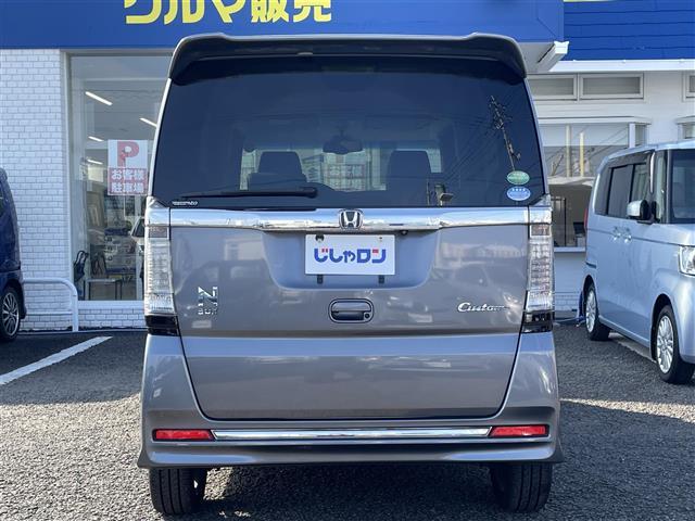 N-BOX G・ターボLパッケージ 禁煙車 純正ナビゲーション 両側パワースライドドア ハーフレザーシート HIDヘッドライト フォグランプ スマートキー プッシュスタート(6枚目)