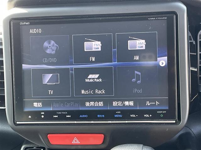 N-BOX G・ターボLパッケージ 禁煙車 純正ナビゲーション 両側パワースライドドア ハーフレザーシート HIDヘッドライト フォグランプ スマートキー プッシュスタート(13枚目)