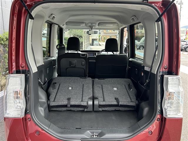 タント カスタムＸ　ＳＡ　禁煙　純正ナビ　ＣＤ／ＤＶＤ／ＤＴＶ／Ｂｌｕｅｔｏｏｔｈ　バックカメラ　両側パワースライドドア　ＬＥＤオートライト　ＥＴＣ　スマートキー　プッシュスタート　純正フロアマット　純正ドアバイザー（28枚目）