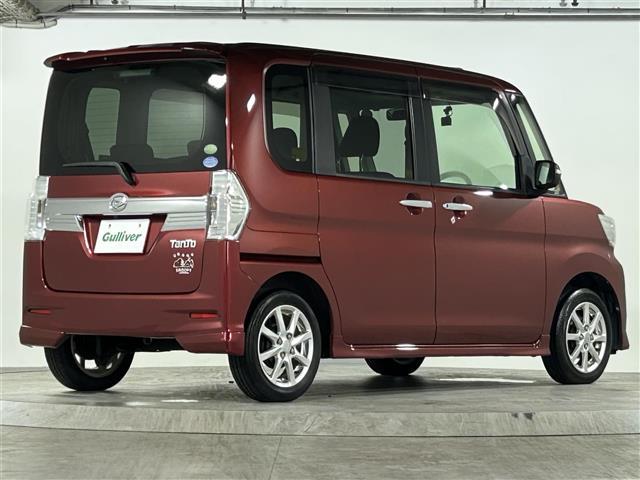 タント カスタムＸ　ＳＡ　禁煙　純正ナビ　ＣＤ／ＤＶＤ／ＤＴＶ／Ｂｌｕｅｔｏｏｔｈ　バックカメラ　両側パワースライドドア　ＬＥＤオートライト　ＥＴＣ　スマートキー　プッシュスタート　純正フロアマット　純正ドアバイザー（32枚目）
