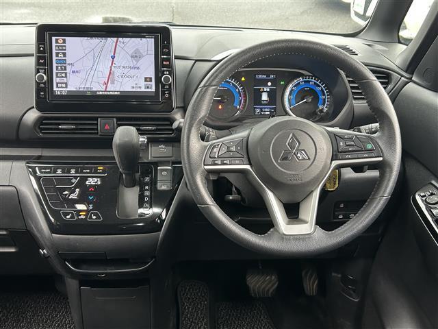 ｅＫクロススペース Ｔ　禁煙　ワンオーナー　純正ナビ　ＤＶＤ／ＤＴＶ／Ｂｌｕｅｔｏｏｔｈ　全方位カメラ　レーダークルーズコントロール　デジタルインナーミラー　片側パワースライドドア　社外ＡＷ付冬タイヤ積込　ドラレコ（3枚目）