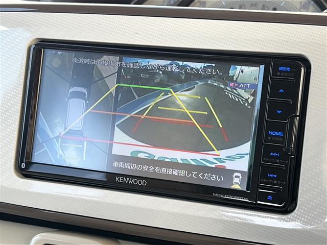 ムーヴキャンバス Ｇメイクアップリミテッド　ＳＡＩＩＩ　禁煙　社外ナビ　パノラマモニター　スマートアシストＩＩＩ　衝突軽減　車線逸脱　両側パワースライドドア　シートヒーター　ＬＥＤヘッドライト　フォグランプ　オートライト　ＥＴＣ　スマートキー　プッシュスタ（5枚目）