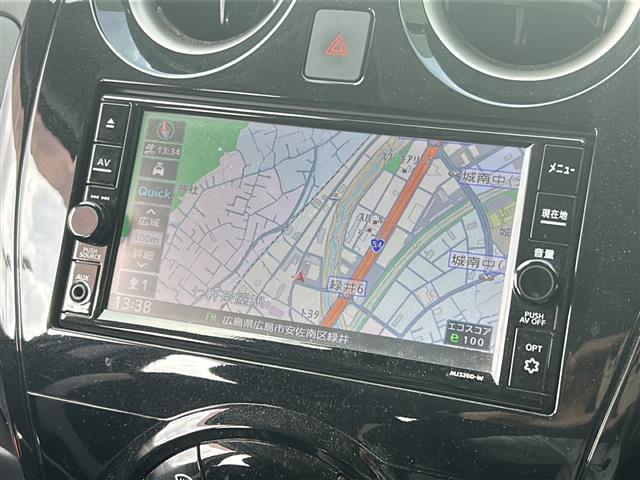 ノート ｅ－パワー　Ｘ　Ｖセレクション　禁煙　エマージェンシーブレーキ　純正ナビ　ＤＶＤ／ＤＴＶ／Ｂｌｕｅｔｏｏｔｈ　アラウンドビューモニター　デジタルインナーミラー　ＬＥＤオートライト　ドライブレコーダー　ステアスイッチ　純正ＡＷ（6枚目）