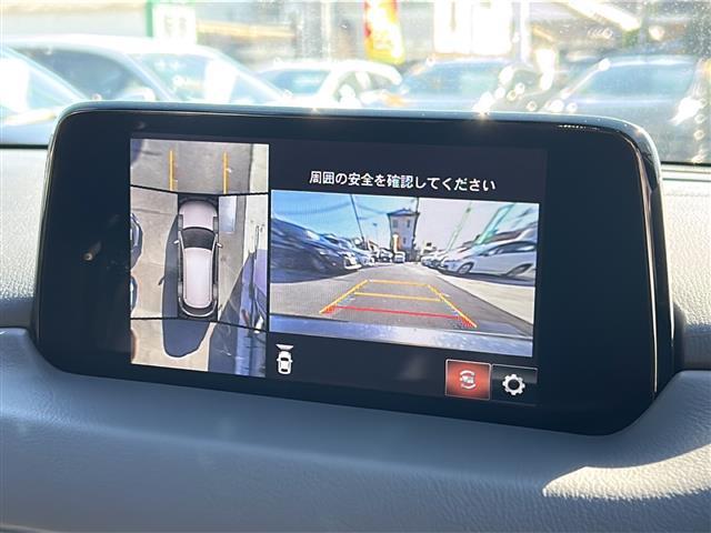 CX-8 XD Lパッケージ 禁煙 4WD マツダコネクトナビ 360°ビューモニター パワーシート/シートメモリー シートヒーター/ベンチレーション ステアリングヒーター HUD BSM ドライブレコーダー ETC ルーフレール(5枚目)