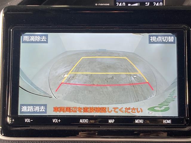 エスクァイア Gi 純正ナビ 両側パワースライドドア プリクラッシュセーフティ レーダークルーズコントロール レーンキープアシスト TRDエアロパーツ シートヒーター 純正アルミホイール 前後ドライブレコーダー LED(5枚目)