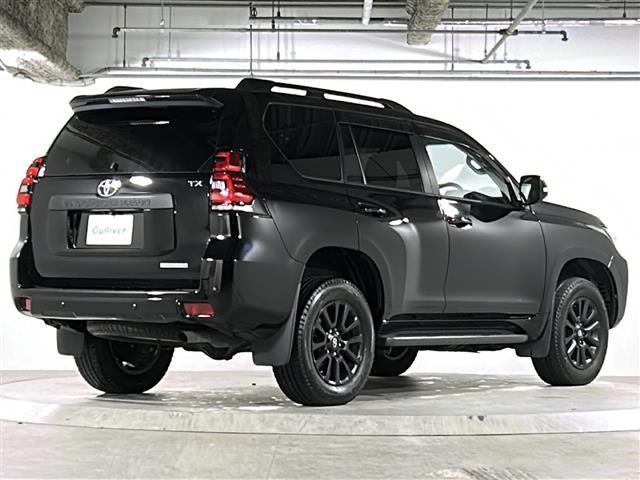 ランドクルーザープラド TX Lパッケージ マットブラックエディション 禁煙 サンルーフ 社外9型ナビ バックカメラ ETC ドライブレコーダー 黒レザーシート シートヒーター/ベンチレーション ブラックルーフレール レーダークルーズコントロール 衝突軽減 LTA RSA(29枚目)