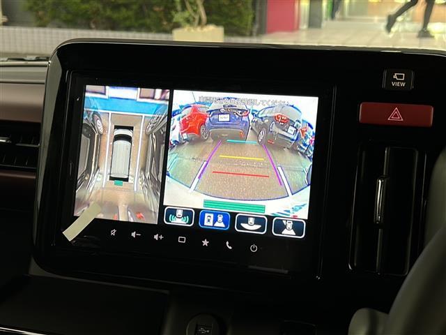 スペーシアカスタム ハイブリッドＸＳターボ　禁煙　４ＷＤ　ターボ　ＯＰ９型ナビ　全方位モニター　ＨＵＤ　レーダークルーズコントロール　ハーフレザー　シートヒーター　両側パワースライドドア　コーナーセンサー　サーキュレーター　ＬＥＤライト　フォグ（5枚目）