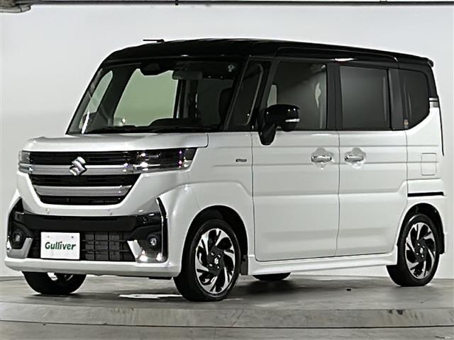 スペーシアカスタム ハイブリッドＸＳターボ　禁煙　４ＷＤ　ターボ　ＯＰ９型ナビ　全方位モニター　ＨＵＤ　レーダークルーズコントロール　ハーフレザー　シートヒーター　両側パワースライドドア　コーナーセンサー　サーキュレーター　ＬＥＤライト　フォグ（30枚目）