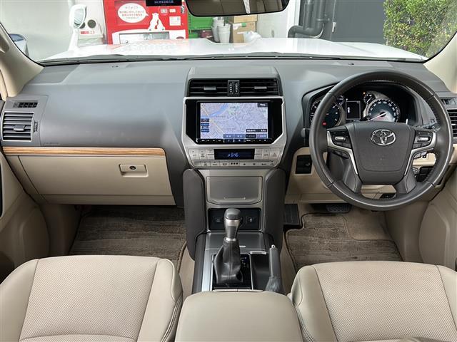 ランドクルーザープラド TX Lパッケージ マットブラックエディション 禁煙 サンルーフ アルパイン9インチナビ DVD/DTV/Bluetooth バックカメラ レーダークルーズコントロール ベージュレザーシート シートヒーター シートベンチレーション LEDライト(42枚目)