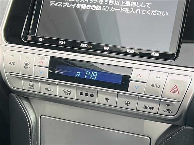 ランドクルーザープラド TX Lパッケージ マットブラックエディション 禁煙車 ブラックルーフレール ムーンルーフ トヨタセーフティセンス PCS LDA RSA LEDオートライト ETC2.0 純正9インチナビ 純正フロアマット スマートキー スペアキー(4枚目)