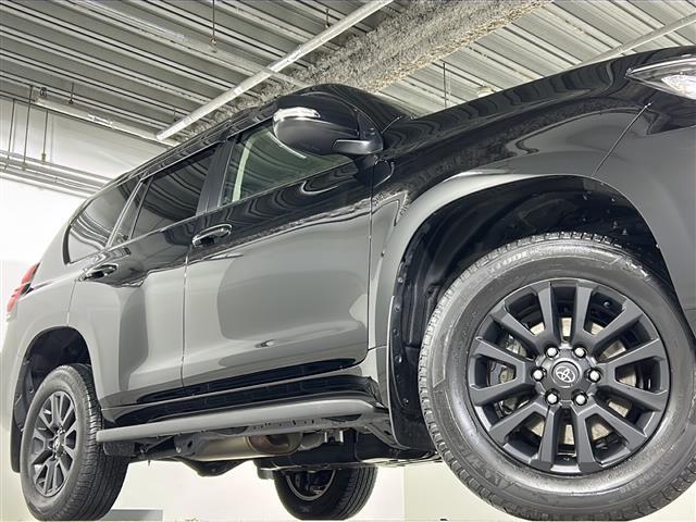 ランドクルーザープラド TX Lパッケージ マットブラックエディション 禁煙車 ブラックルーフレール ムーンルーフ トヨタセーフティセンス PCS LDA RSA LEDオートライト ETC2.0 純正9インチナビ 純正フロアマット スマートキー スペアキー(36枚目)