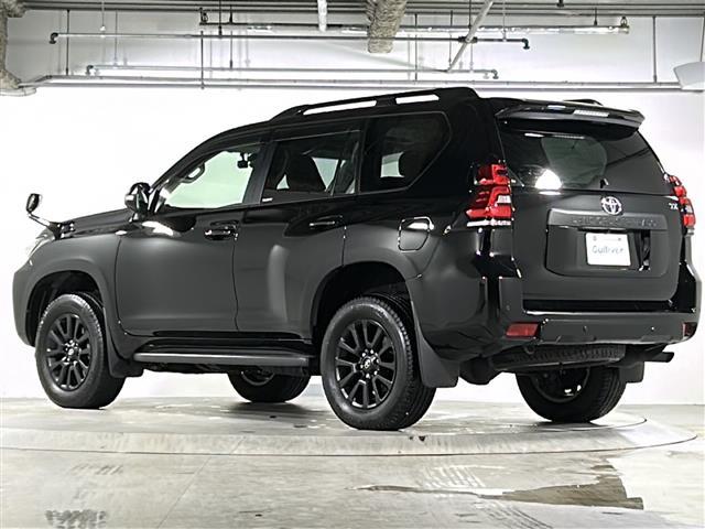 ランドクルーザープラド TX Lパッケージ マットブラックエディション 禁煙車 ブラックルーフレール ムーンルーフ トヨタセーフティセンス PCS LDA RSA LEDオートライト ETC2.0 純正9インチナビ 純正フロアマット スマートキー スペアキー(43枚目)