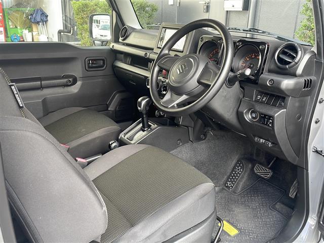 ジムニー XL 禁煙 ディスプレイオーディオ バックカメラ 衝突軽減 車線逸脱警報 オートライト ETC フロアマット スマートキー プッシュスタート スペアキー シートヒーター フォグランプ ヘッドライトレベライザ(21枚目)