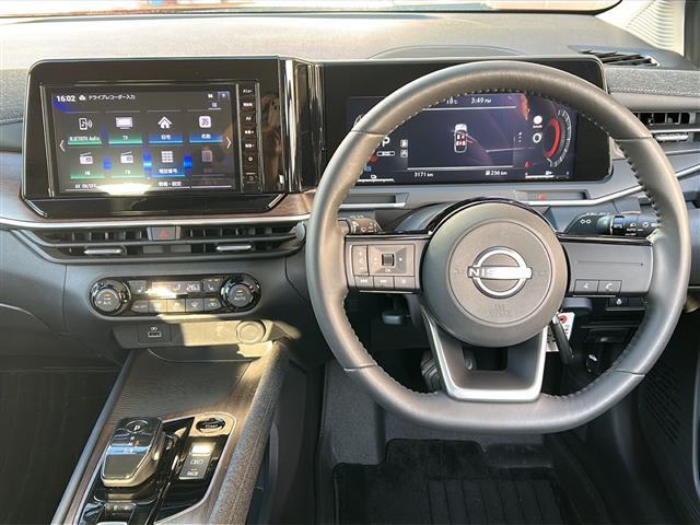 オーラ G FOUR 禁煙 4WD 純正9型ナビ アラウンドビューモニター インテリジェントルームミラー 前ドライブレコーダー シートヒーター ステアリングヒーター ハーフレザー 衝突軽減 LEDヘッドライト ETC(2枚目)