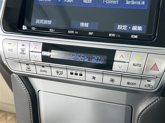 ランドクルーザープラド TX Lパッケージ マットブラックエディション 禁煙 7人乗 ムーンルーフ 純正9型ナビ バックカメラ HDMI/USB ドライブレコーダー ETC レザーシート シートヒーター/ベンチレーション ヘッドランプウォッシャー LEDヘッドランプ(13枚目)