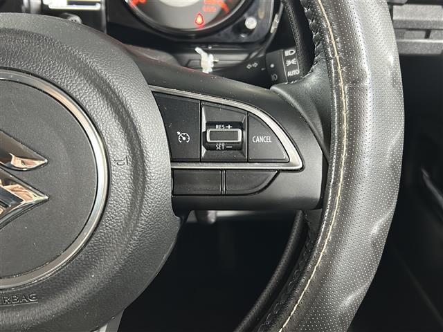 ジムニー XC 禁煙 社外フローティングナビ バックカメラ クルーズコントロール LEDヘッドライト フォグランプ ETC ルーフキャリア 革調シートカバー OPフロントグリル 社外16インチアルミ ミラー型ドラレコ(8枚目)