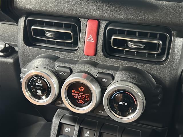 ジムニー XC 禁煙 社外フローティングナビ バックカメラ クルーズコントロール LEDヘッドライト フォグランプ ETC ルーフキャリア 革調シートカバー OPフロントグリル 社外16インチアルミ ミラー型ドラレコ(11枚目)