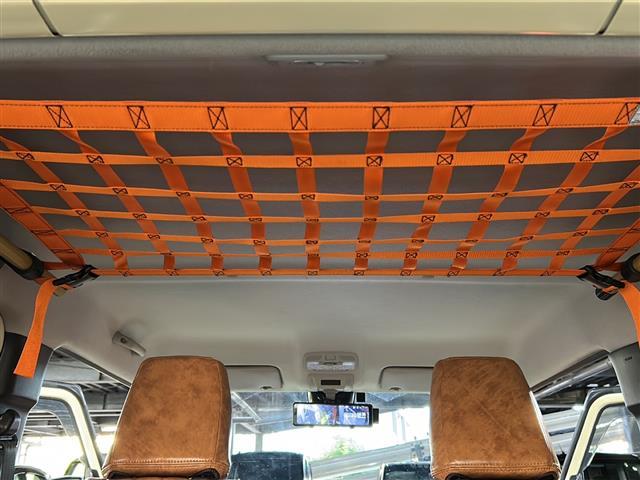 ジムニー XC 禁煙 社外フローティングナビ バックカメラ クルーズコントロール LEDヘッドライト フォグランプ ETC ルーフキャリア 革調シートカバー OPフロントグリル 社外16インチアルミ ミラー型ドラレコ(22枚目)