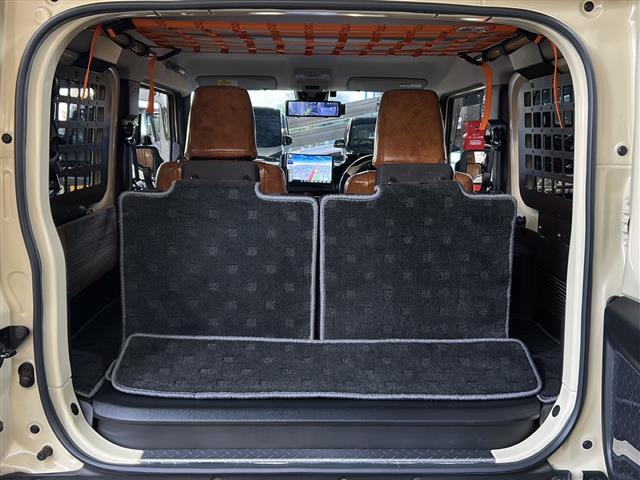 ジムニー XC 禁煙 社外フローティングナビ バックカメラ クルーズコントロール LEDヘッドライト フォグランプ ETC ルーフキャリア 革調シートカバー OPフロントグリル 社外16インチアルミ ミラー型ドラレコ(24枚目)