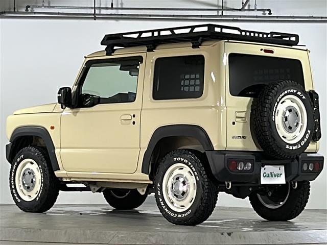 ジムニー XC 禁煙 社外フローティングナビ バックカメラ クルーズコントロール LEDヘッドライト フォグランプ ETC ルーフキャリア 革調シートカバー OPフロントグリル 社外16インチアルミ ミラー型ドラレコ(31枚目)