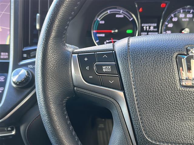 クラウンハイブリッド アスリートG 禁煙 純正ナビ バックカメラ プリクラッシュ レーダークルーズコントロール オートマチックハイビーム ETC 黒革シート シートヒーター/ベンチレーション ステアリングヒータ 18インチアルミホイール(15枚目)