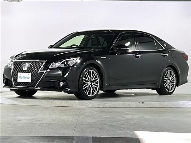 クラウンハイブリッド アスリートG 禁煙 純正ナビ バックカメラ プリクラッシュ レーダークルーズコントロール オートマチックハイビーム ETC 黒革シート シートヒーター/ベンチレーション ステアリングヒータ 18インチアルミホイール(30枚目)