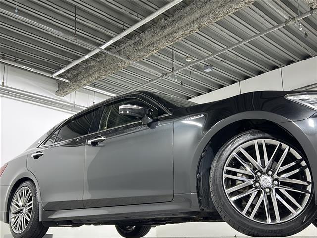 クラウンハイブリッド アスリートG 禁煙 純正ナビ バックカメラ プリクラッシュ レーダークルーズコントロール オートマチックハイビーム ETC 黒革シート シートヒーター/ベンチレーション ステアリングヒータ 18インチアルミホイール(34枚目)