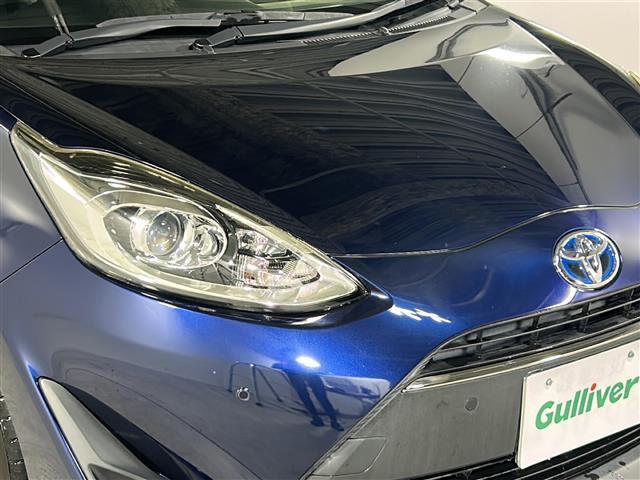 アクア Sスタイルブラック 禁煙 純正ナビ バックカメラ トヨタセーフティセンス プリクラッシュセーフティ オートマチックハイビーム ドライブレコーダー ETC ドアバイザー モデリスタアルミホイール LEDヘッドライト(38枚目)