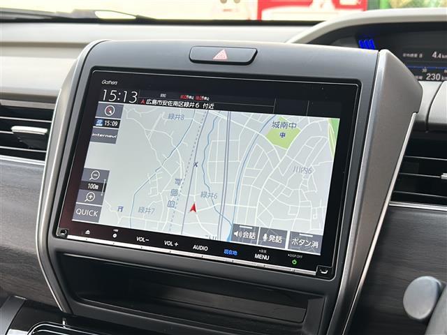 フリードハイブリッド ハイブリッド・Gホンダセンシング 禁煙 純正9型ナビ バックカメラ Sパッケージ Cパッケージ LEDヘッドライト アクティブコーナリングライト 両側パワースライドドア ハーフレザー 革巻きステアリング 前後ドライブレコーダー ETC(3枚目)