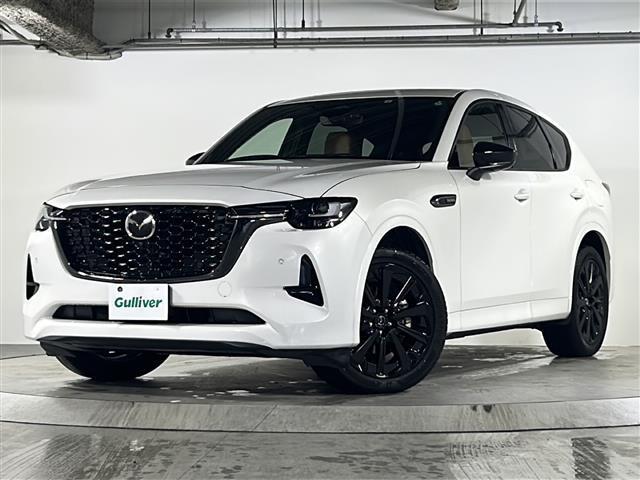 CX-60 XD-ハイブリッド プレミアムスポーツ 禁煙 パノラマサンルーフ スマートブレーキサポート マツダコネクトナビ Apple CarPlay/Android Auto フルセグTV/Bluetooth/USB 360度ビューモニター(34枚目)