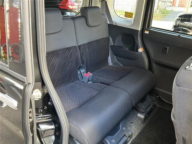 タント カスタムRS 社外7型ナビ 両側パワースライドドア ETC スタッドレス アイドリングストップ 後席サンシェード スペアキー 純正アルミ付きタイヤ4本車載 LEDヘッドライト フォグ(18枚目)