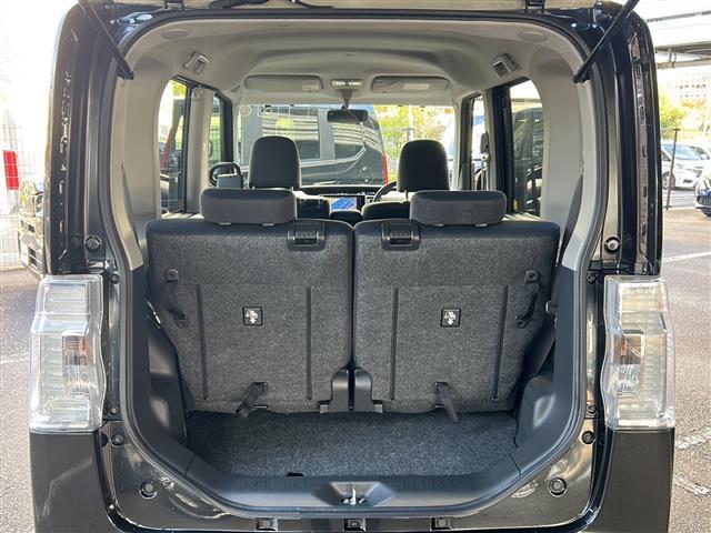 タント カスタムRS 社外7型ナビ 両側パワースライドドア ETC スタッドレス アイドリングストップ 後席サンシェード スペアキー 純正アルミ付きタイヤ4本車載 LEDヘッドライト フォグ(25枚目)